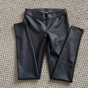 Faux leather leggings XS